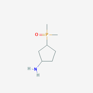 3-Dimethylphosphorylcyclopentan-1-amine