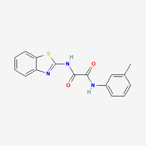 N1-(benzo[d]thiazol-2-yl)-N2-(m-tolyl)oxalamide