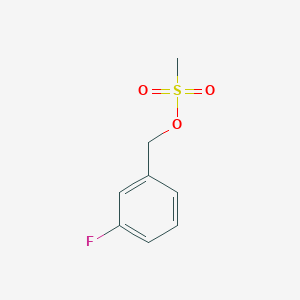 Methanesulfonic acid 3-fluoro-benzyl ester