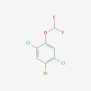 1-Bromo-2,5-dichloro-4-(difluoromethoxy)benzene