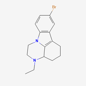 molecular formula C16H19BrN2 B2810778 Antidepressant agent 1 