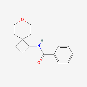 B2810956 N-(7-oxaspiro[3.5]nonan-1-yl)benzamide CAS No. 2175978-76-2