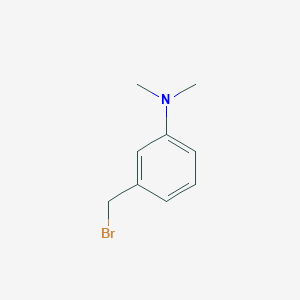 molecular formula C9H12BrN B2810986 3-(bromomethyl)-N,N-dimethylaniline CAS No. 734506-61-7