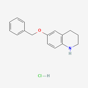 6-(Benzyloxy)-1,2,3,4-tetrahydroquinoline hydrochloride