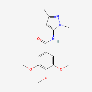 N-(1,3-dimethyl-1H-pyrazol-5-yl)-3,4,5-trimethoxybenzamide