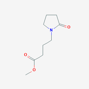 molecular formula C9H15NO3 B2811527 Methyl 4-(2-oxopyrrolidin-1-yl)butanoate CAS No. 6740-20-1