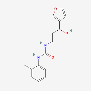 1-(3-(Furan-3-yl)-3-hydroxypropyl)-3-(o-tolyl)urea