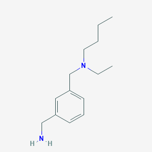 (3-{[Butyl(ethyl)amino]methyl}phenyl)methanamine