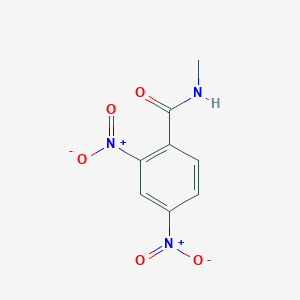 molecular formula C8H7N3O5 B2811892 N-Methyl-2,4-dinitrobenzamide CAS No. 374632-12-9