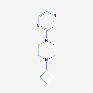 2-(4-Cyclobutylpiperazin-1-yl)pyrazine