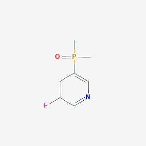 (5-Fluoropyridin-3-yl)dimethylphosphine oxide