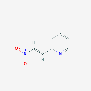molecular formula C7H6N2O2 B028122 2-(2-Nitrovinyl)pyridine CAS No. 100446-36-4