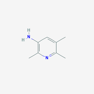 molecular formula C8H12N2 B2812284 2,5,6-Trimethylpyridin-3-amine CAS No. 51551-21-4