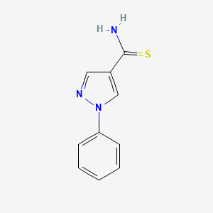 1-phenyl-1H-pyrazole-4-carbothioamide