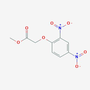 molecular formula C9H8N2O7 B2812411 Methyl (2,4-dinitrophenoxy)acetate CAS No. 55796-11-7