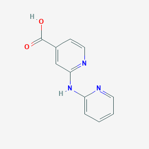 2-(Pyridin-2-ylamino)pyridine-4-carboxylic acid
