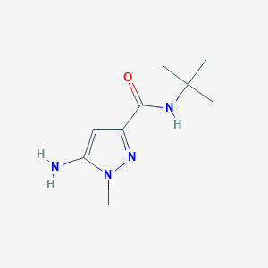 5-amino-N-(tert-butyl)-1-methyl-1H-pyrazole-3-carboxamide