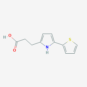 3-(5-Thiophen-2-yl-1H-pyrrol-2-yl)-propionic acid