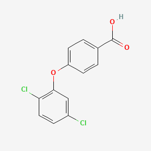 molecular formula C13H8Cl2O3 B2812635 4-(2,5-Dichlorophenoxy)benzoic acid CAS No. 938228-47-8