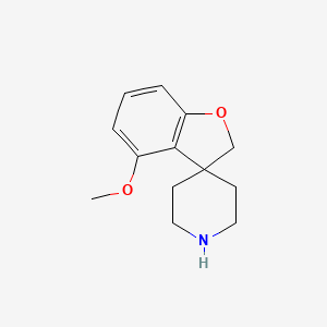 4-Methoxy-2H-spiro[1-benzofuran-3,4'-piperidine]