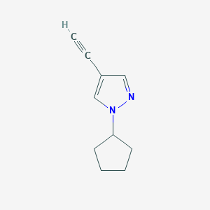 1-cyclopentyl-4-ethynyl-1H-pyrazole