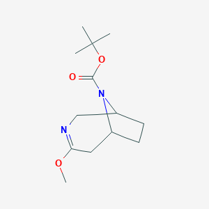 Tert-butyl 4-methoxy-3,9-diazabicyclo[4.2.1]non-3-ene-9-carboxylate