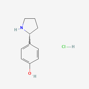 (R)-4-(Pyrrolidin-2-yl)phenol hydrochloride