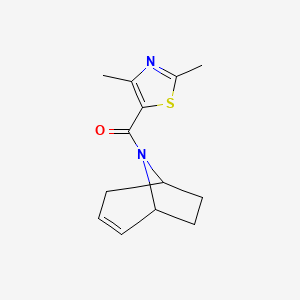 (1R,5S)-8-azabicyclo[3.2.1]oct-2-en-8-yl(2,4-dimethylthiazol-5-yl)methanone