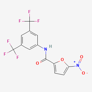 N-[3,5-bis(trifluoromethyl)phenyl]-5-nitrofuran-2-carboxamide