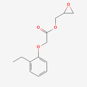 Oxiran-2-ylmethyl 2-(2-ethylphenoxy)acetate