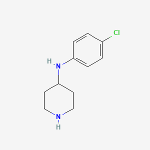 molecular formula C11H15ClN2 B2812836 N-(4-chlorophenyl)piperidin-4-amine CAS No. 37656-67-0