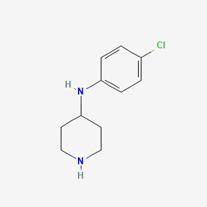 molecular formula C11H15ClN2 B2812836 N-(4-氯苯基)哌啶-4-胺 CAS No. 37656-67-0