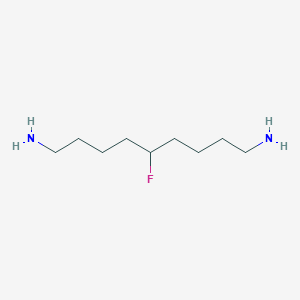 molecular formula C9H21FN2 B2812841 5-Fluorononane-1,9-diamine CAS No. 2247105-71-9