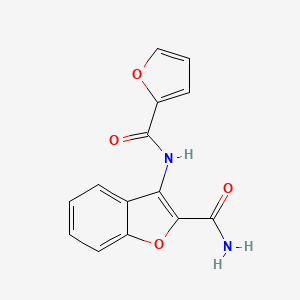 3-(Furan-2-carboxamido)benzofuran-2-carboxamide