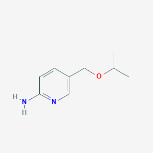 5-(Propan-2-yloxymethyl)pyridin-2-amine