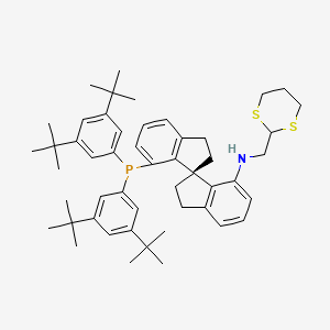 molecular formula C50H66NPS2 B2812896 (R)-DTB-SpiroSAP CAS No. 1809609-53-7