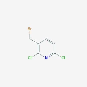 molecular formula C6H4BrCl2N B2813011 3-(Bromomethyl)-2,6-dichloropyridine CAS No. 58596-59-1