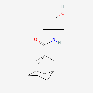 N-(2-hydroxy-1,1-dimethylethyl)adamantane-1-carboxamide