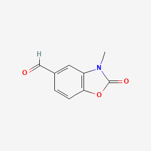 3-Methyl-2-oxo-2,3-dihydro-1,3-benzoxazole-5-carbaldehyde