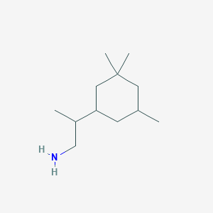 2-(3,3,5-Trimethylcyclohexyl)propan-1-amine
