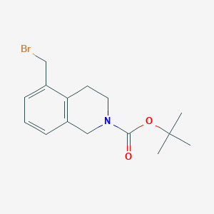 Tert-butyl 5-(bromomethyl)-1,2,3,4-tetrahydroisoquinoline-2-carboxylate