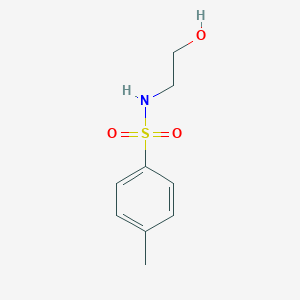 molecular formula C9H13NO3S B028131 N-(2-hydroxyethyl)-4-methylbenzenesulfonamide CAS No. 14316-14-4