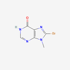 8-bromo-9-methyl-1H-purin-6-one