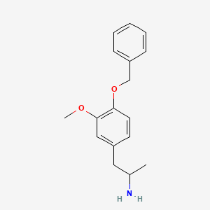 3-Methoxy-4-phenylmethoxyphenylisopropylamine