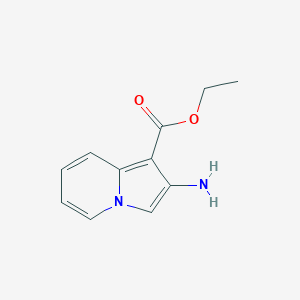 Ethyl 2-aminoindolizine-1-carboxylate