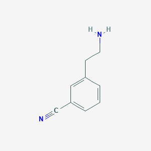molecular formula C9H10N2 B2813267 3-(2-Aminoethyl)benzonitrile CAS No. 219919-49-0