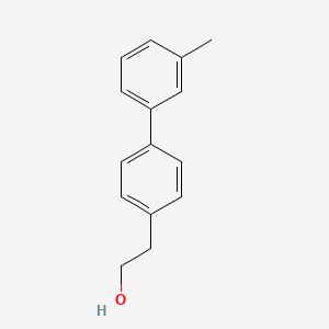 molecular formula C15H16O B2813293 4-(3-Methylphenyl)phenethyl alcohol CAS No. 840521-97-3