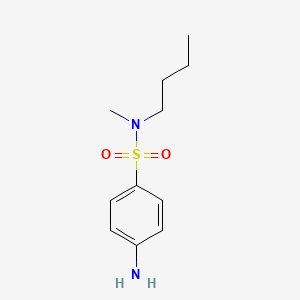 B2813342 4-amino-N-butyl-N-methylbenzenesulfonamide CAS No. 217798-66-8