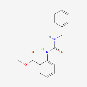 molecular formula C16H16N2O3 B2813345 METHYL 2-[(BENZYLCARBAMOYL)AMINO]BENZOATE CAS No. 2164-93-4