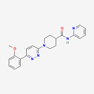 1-(6-(2-methoxyphenyl)pyridazin-3-yl)-N-(pyridin-2-yl)piperidine-4-carboxamide